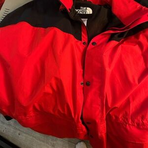The North Face Red and Black Jacket